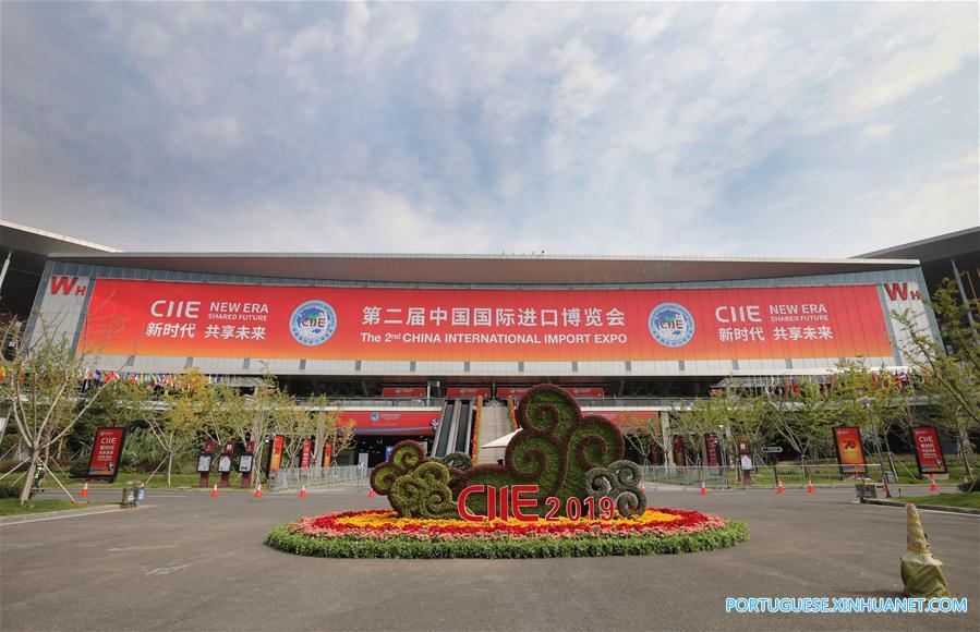 CHINA-SHANGHAI-IMPORT EXPO-PREPARATION  (CN)