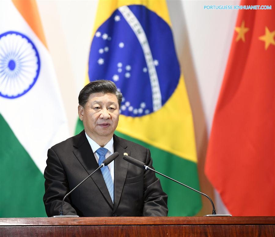 BRAZIL-BRASILIA-CHINA-XI JINPING-BRICS-LEADERS' DIALOGUE WITH THE BRICS BUSINESS COUNCIL AND THE NEW DEVELOPMENT BANK