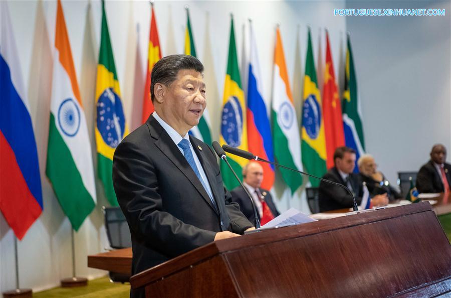 BRAZIL-BRASILIA-CHINA-XI JINPING-BRICS-LEADERS' DIALOGUE WITH THE BRICS BUSINESS COUNCIL AND THE NEW DEVELOPMENT BANK