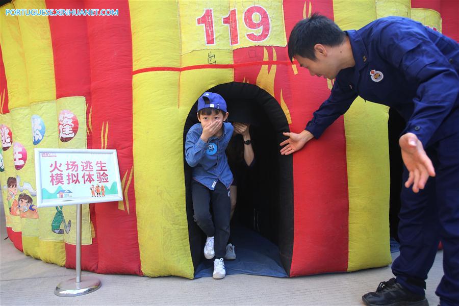 #CHINA-FUJIAN-XIAMEN-CHILDREN-FIRE SAFETY-EDUCATION (CN)