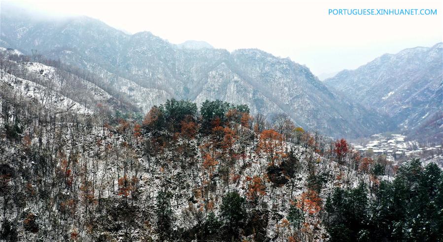 CHINA-SHAANXI-QINLING MOUNTAINS-SNOW-SCENERY (CN) 