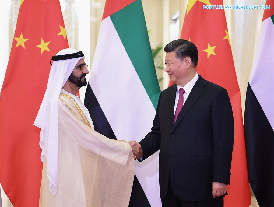 (BRF)CHINA-BEIJING-XI JINPING-UAE VICE PRESIDENT-MEETING (CN)