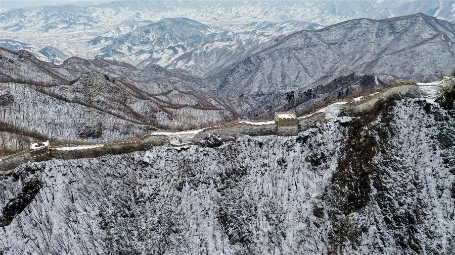CHINA-BEIJING-JIANKOU GREAT WALL-SNOW SCENERY (CN)