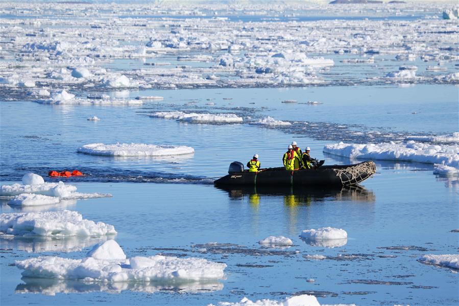 CHINA-XUELONG 2-ANTARCTIC EXPEDITION-COSMONAUTS SEA 