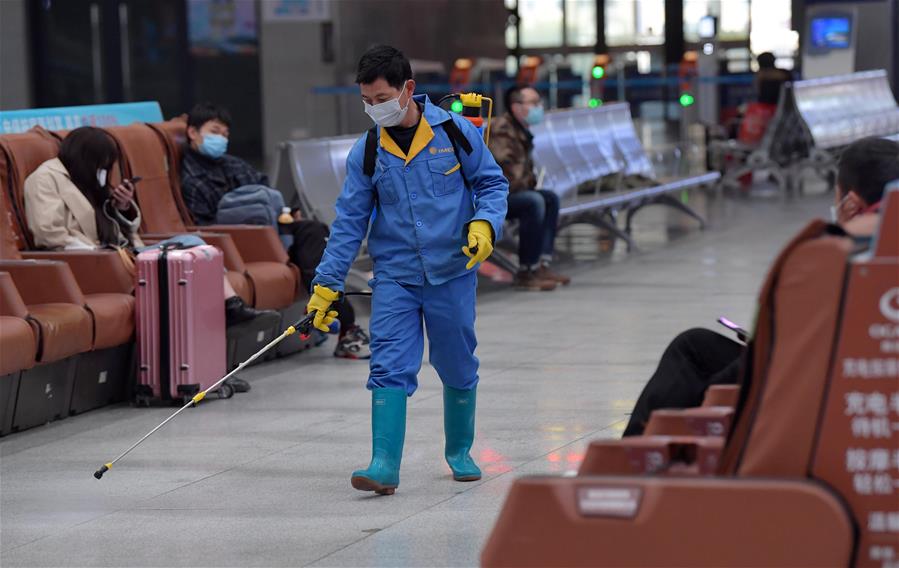 CHINA-JIANGXI-RAILWAY STATION-EPIDEMIC CONTROL (CN)