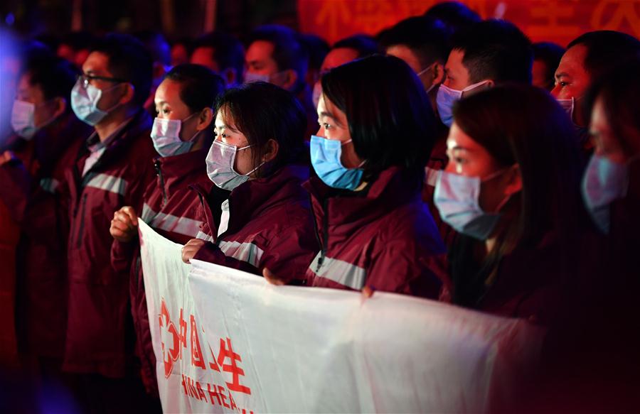 CHINA-EPIDEMIC CONTROL-MEDICS-HUBEI-AID(CN)