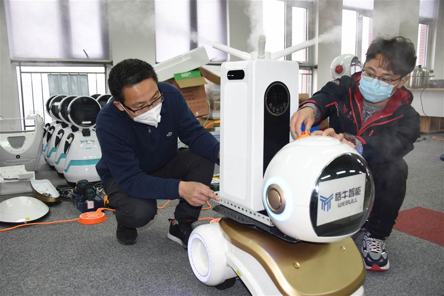 CHINA-SHANDONG-QINGDAO-DISINFECTION ROBOT (CN)