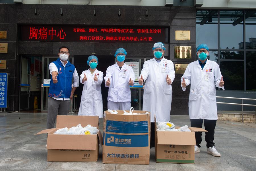 CHINA-HAIKOU-CORONAVIRUS-MEDICAL WORKERS-FREE MEALS(CN)