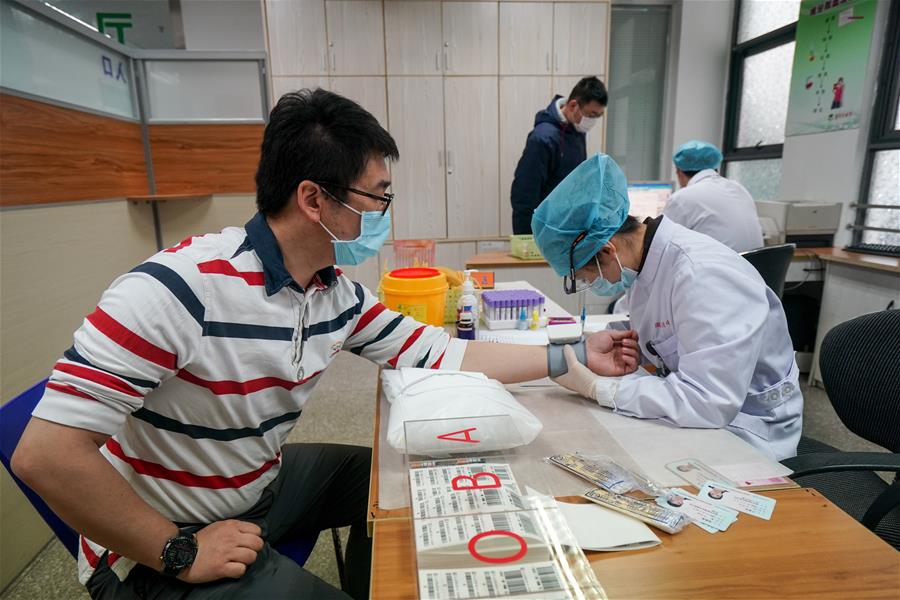 CHINA-JIANGSU-NANJING-VOLUNTEER-BLOOD DONATION (CN)