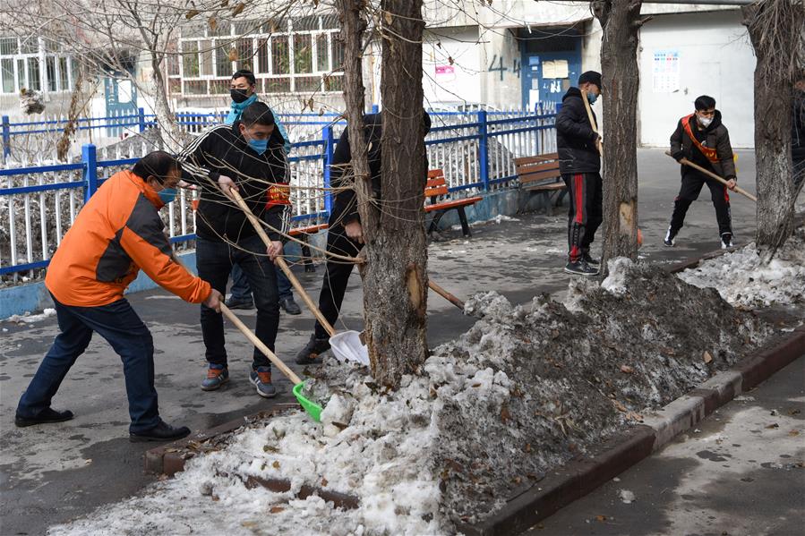 CHINA-XINJIANG-URUMQI-SANITATION (CN)