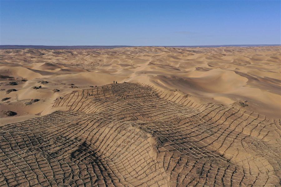 CHINA-INNER MONGOLIA-KUBUQI DESERT-DESERTIFICATION CONTROL (CN)