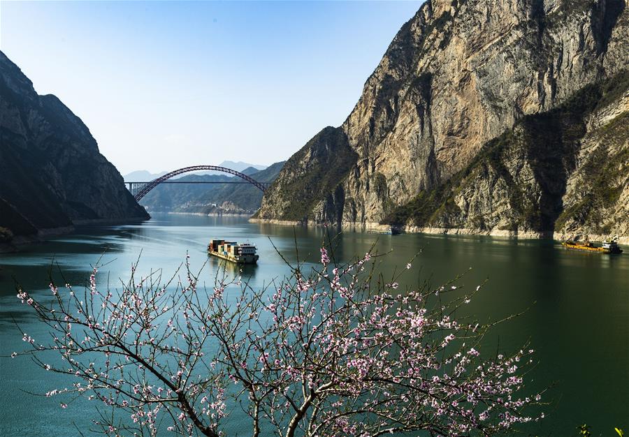#CHINA-HUBEI-YICHANG-THREE GORGES-SPRING SCENERY (CN)