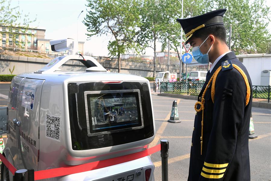 CHINA-BEIJING-CAMPUS-UNMANNED DELIVERY CAR (CN)