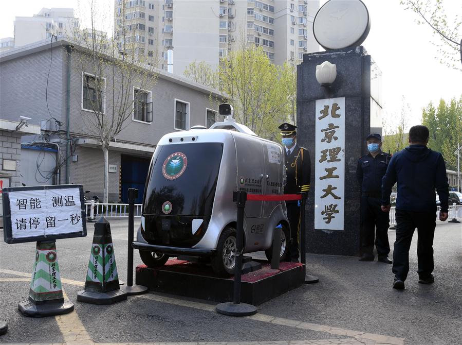 CHINA-BEIJING-CAMPUS-UNMANNED DELIVERY CAR (CN)