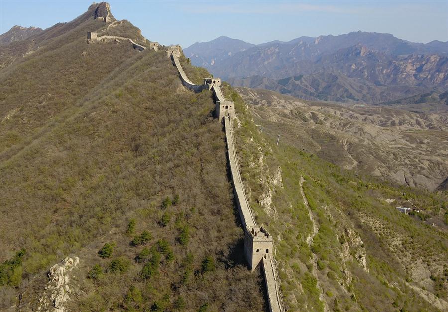 CHINA-BEIJING-GREAT WALL-SPRING SCENERY (CN)