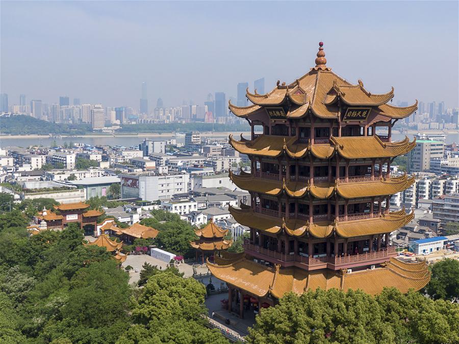 CHINA-WUHAN-COVID-19-TOURISM-YELLOW CRANE TOWER-REOPENING (CN)