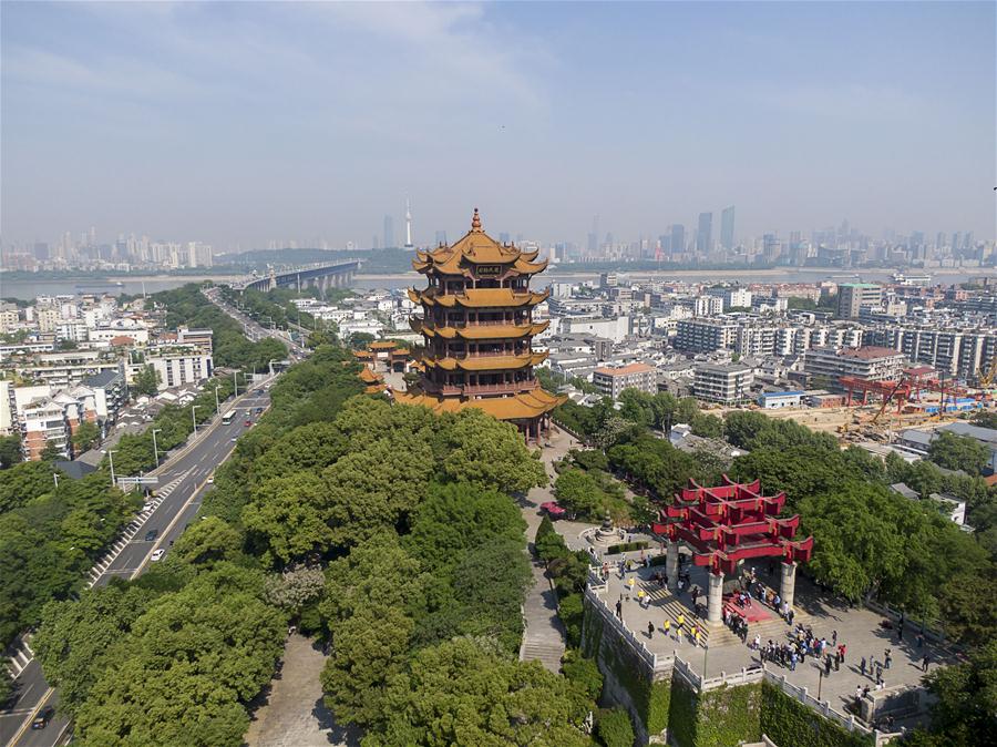 CHINA-WUHAN-COVID-19-TOURISM-YELLOW CRANE TOWER-REOPENING (CN)