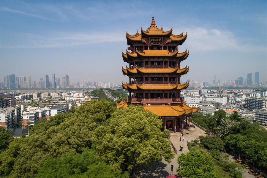 CHINA-WUHAN-COVID-19-TOURISM-YELLOW CRANE TOWER-REOPENING (CN)