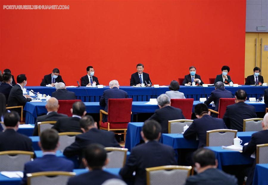 (TWO SESSIONS)CHINA-BEIJING-XI JINPING-CPPCC-JOINT PANEL DISCUSSION (CN)