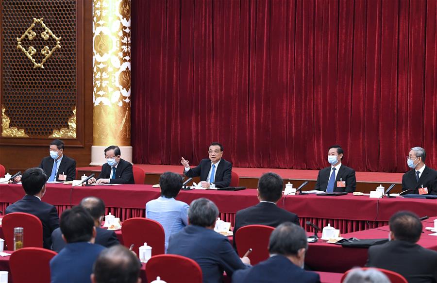 (TWO SESSIONS)CHINA-BEIJING-LI KEQIANG-CPPCC-GROUP DISCUSSION (CN)