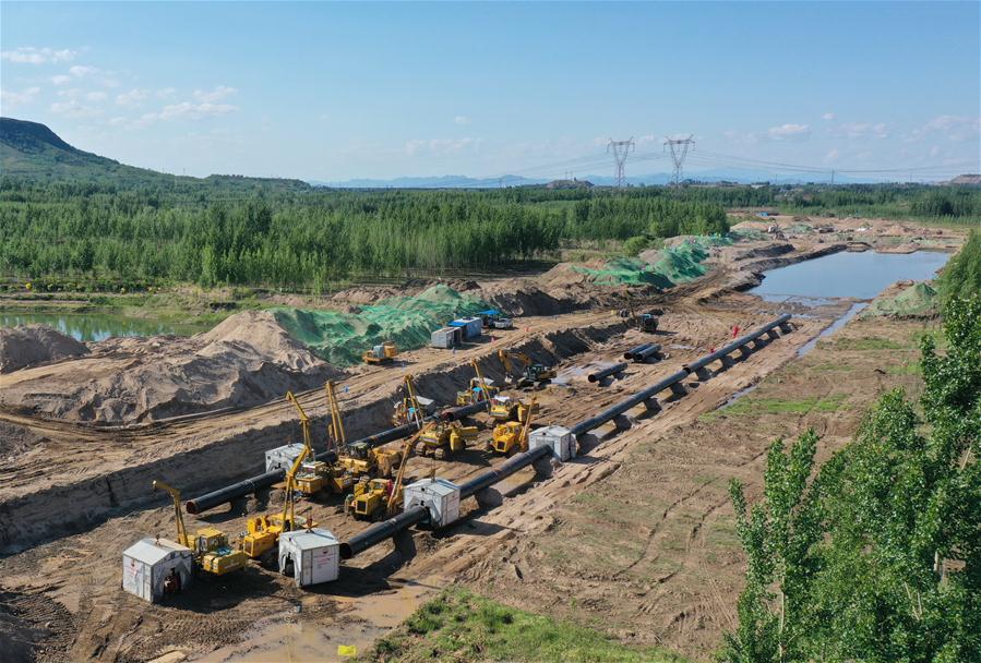 CHINA-HEBEI-RUSSIA-EAST-NATURAL GAS PIPELINE-CONSTRUCTION (CN)