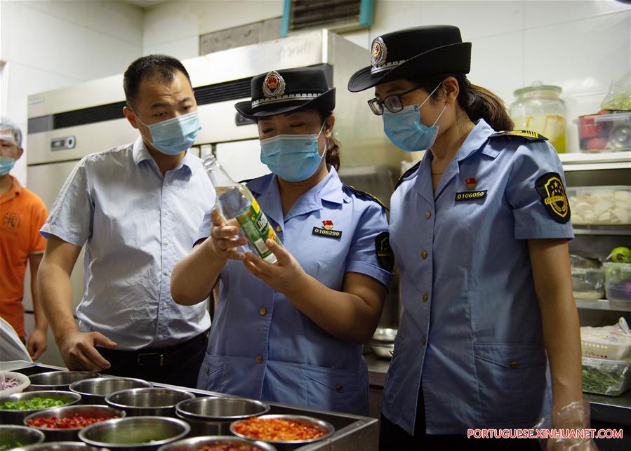 CHINA-BEIJING-COVID-19-DISINFECTION AND SUPERVISION (CN)