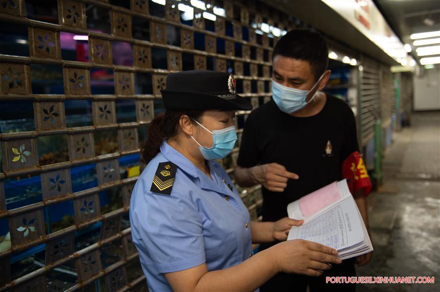 CHINA-BEIJING-COVID-19-DISINFECTION AND SUPERVISION (CN)