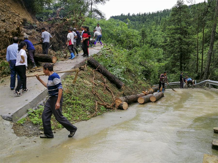 CHINA-CHONGQING-QIANJIANG-FLOOD-AFTERMATH (CN)