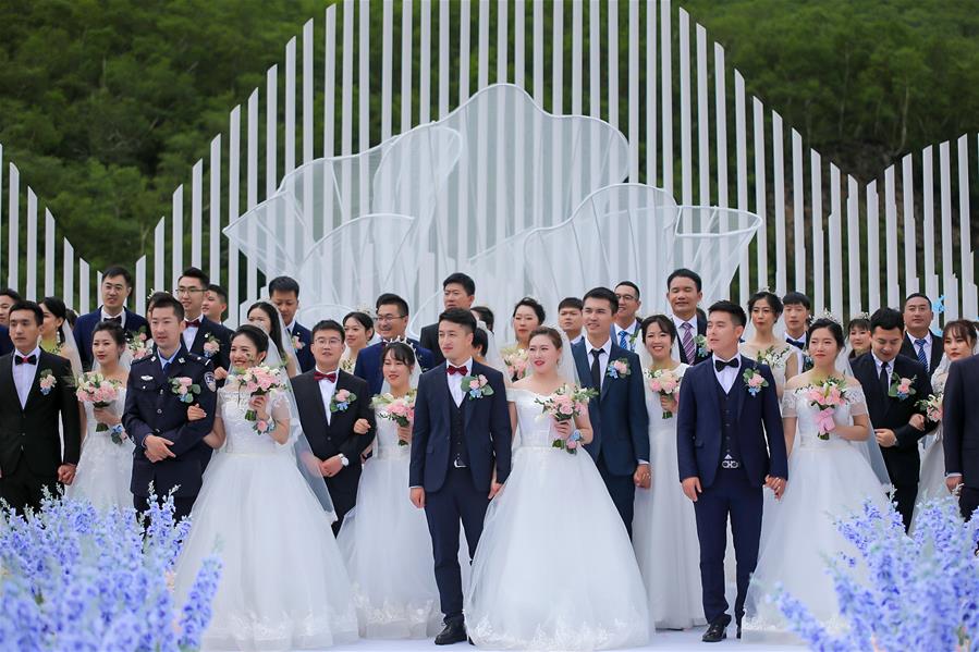CHINA-JILIN-COVID-19 FIGHTERS-GROUP WEDDING(CN)