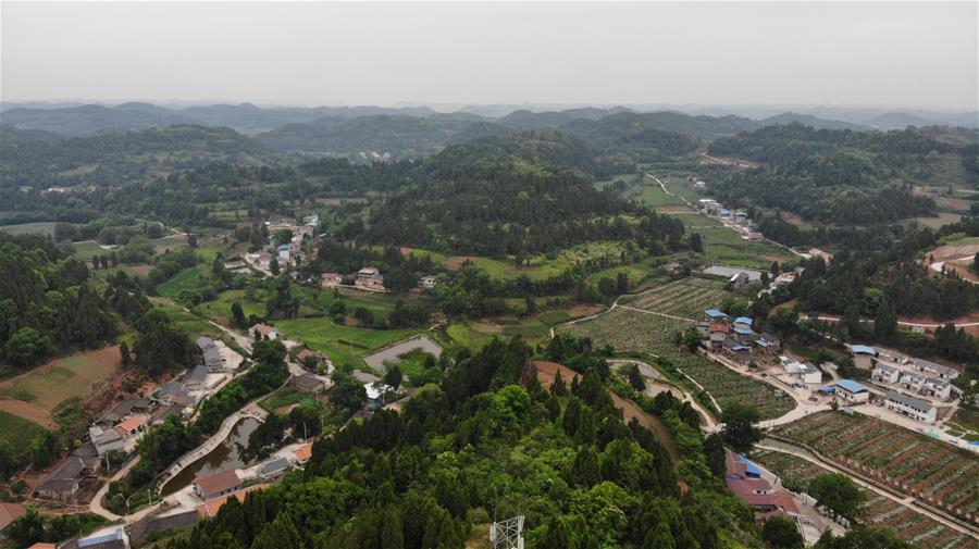 CHINA-SICHUAN-RURAL DEVELOPMENT-AERIAL VIEW (CN)