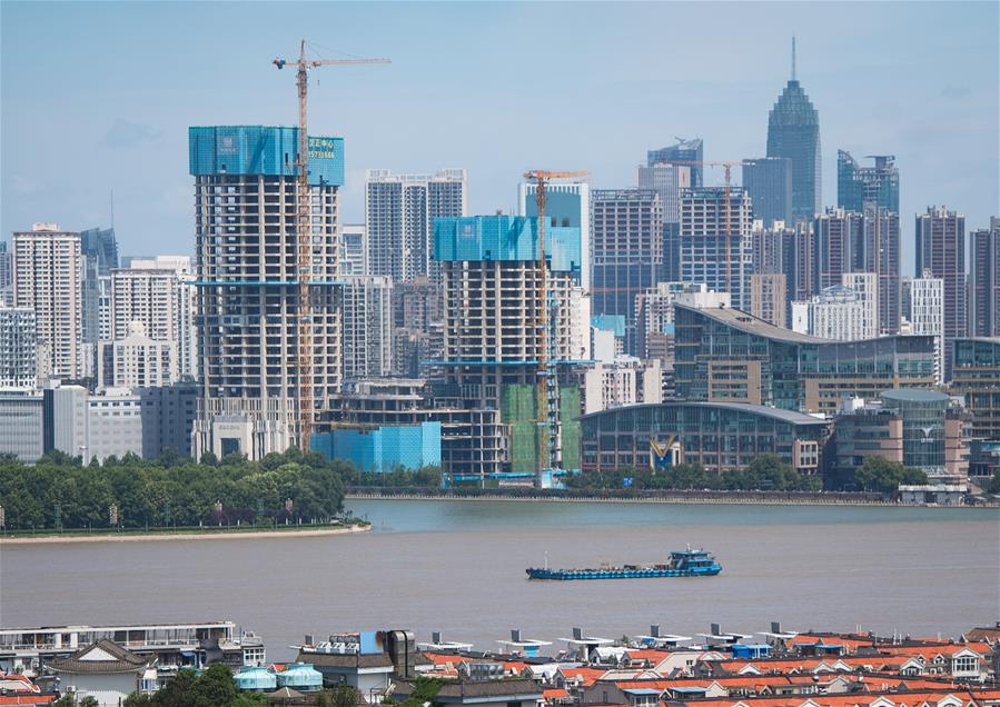 CHINA-HUBEI-WUHAN-YANGTZE RIVER-WATER LEVEL (CN)