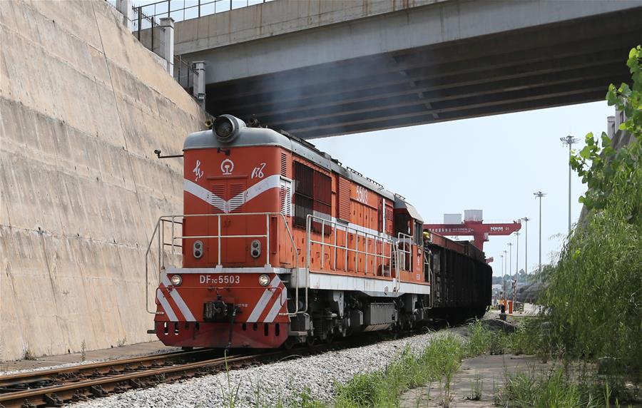 #CHINA-JIANGSU-LIANYUNGANG-CHINA-EUROPE FREIGHT TRAIN-INCREASE (CN)