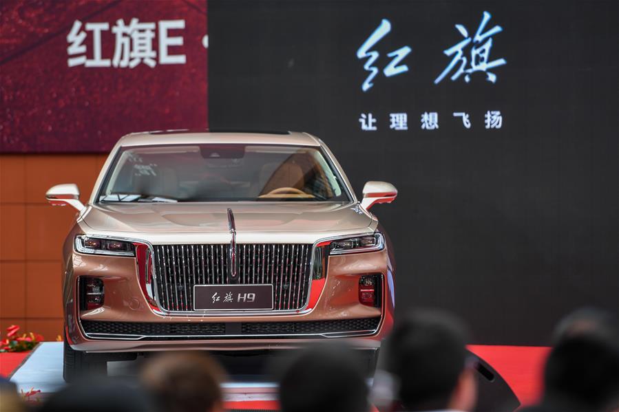 CHINA-CHANGCHUN-HONGQI-NEW MODEL-LAUNCH CEREMONY (CN)