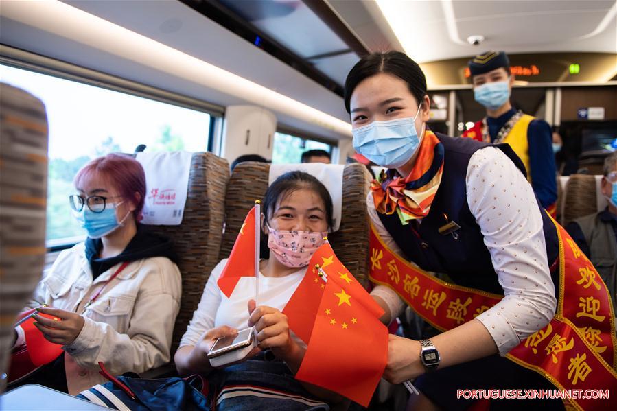 CHINA-HIGH-SPEED RAIL-NATIONAL DAY(CN)