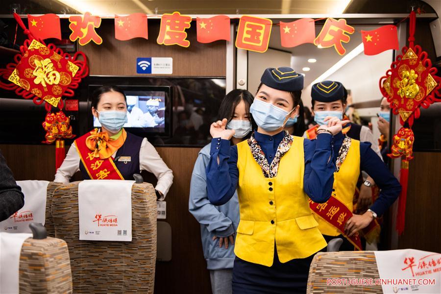 CHINA-HIGH-SPEED RAIL-NATIONAL DAY(CN)