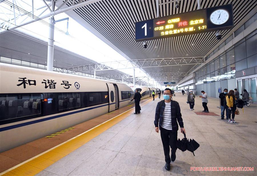 CHINA-HIGH SPEED RAILWAY-TRANSPORTATION-CONVENIENCE (CN)