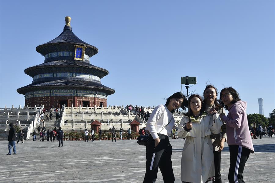 CHINA-BEIJING-TEMPLE OF HEAVEN-HOLIDAY (CN)