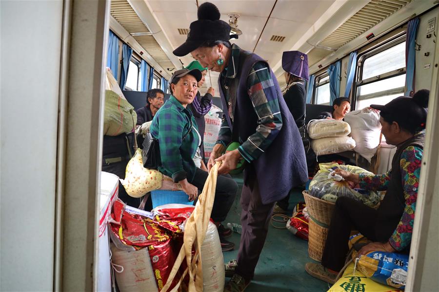 #CHINA-SICHUAN-LIANGSHAN-REMOTE AREA-TRAIN (CN)