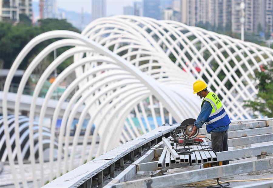 CHINA-GUANGDONG-PARK-FERRIS WHEEL-CONSTRUCTION(CN)