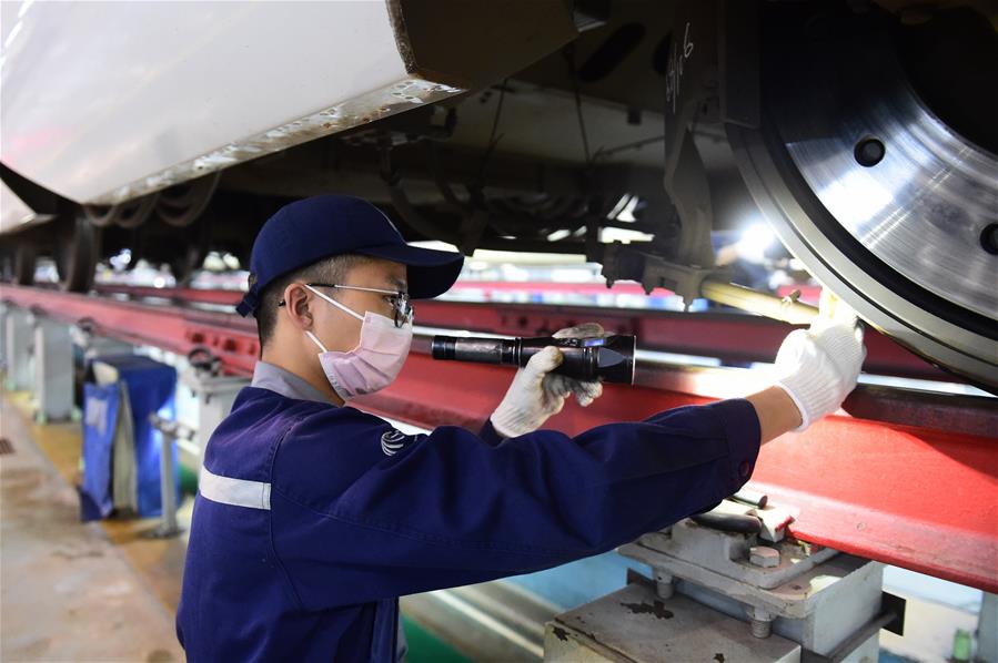 CHINA-ANHUI-HEFEI-TRAIN MAINTENANCE-HOLIDAY (CN)