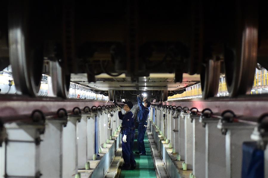 CHINA-ANHUI-HEFEI-TRAIN MAINTENANCE-HOLIDAY (CN)