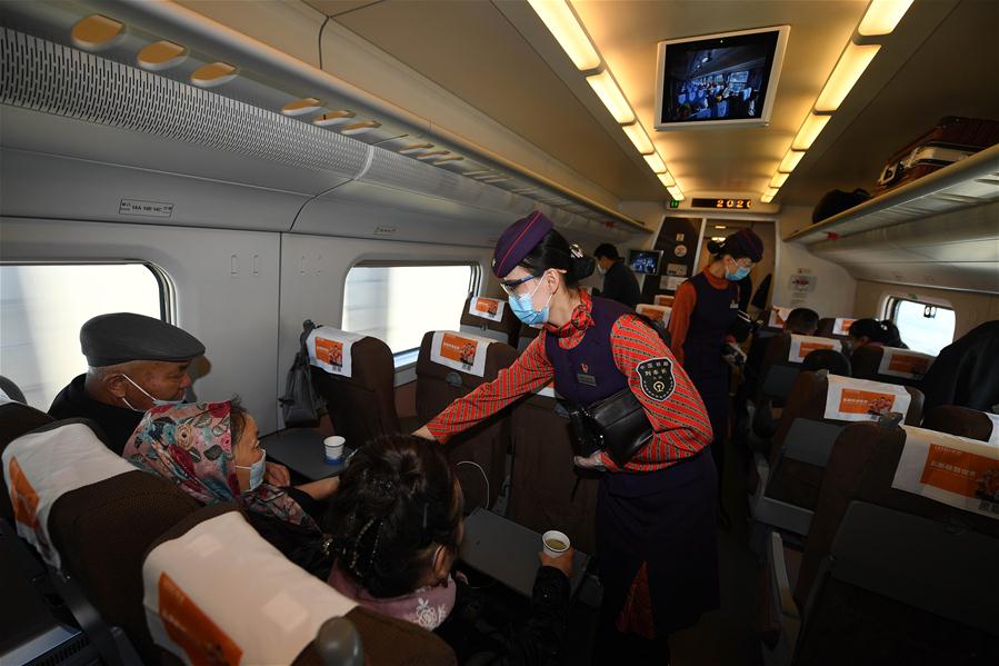 CHINA-URUMQI-XI'AN-BULLET TRAIN (CN)