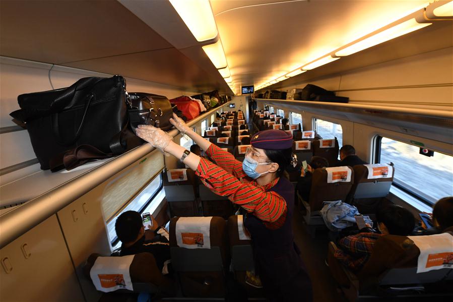 CHINA-URUMQI-XI'AN-BULLET TRAIN (CN)