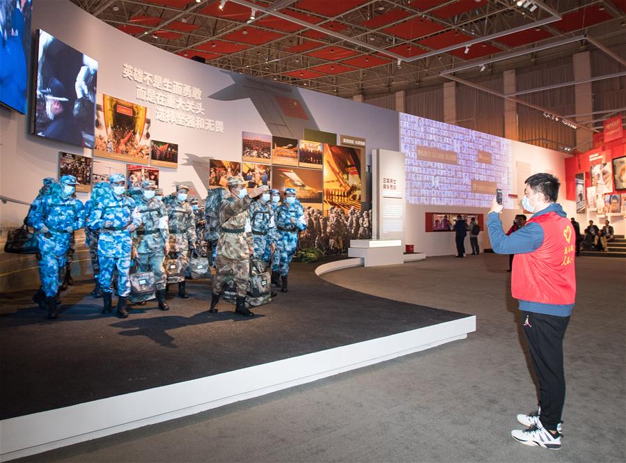 CHINA-HUBEI-WUHAN-COVID-19-EXHIBITION-OPENING (CN)