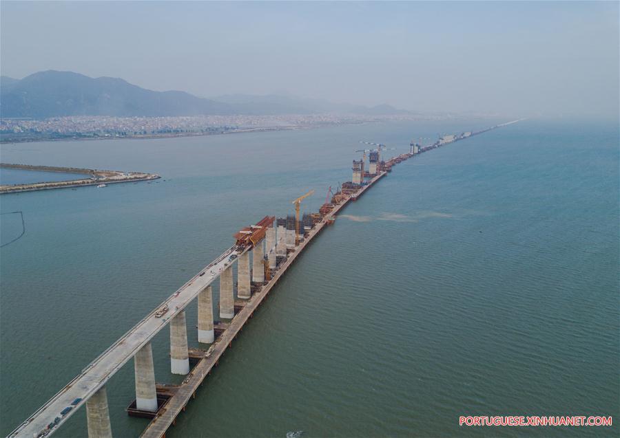 CHINA-FUJIAN-CROSS-SEA BRIDGE-CONSTRUCTION (CN)