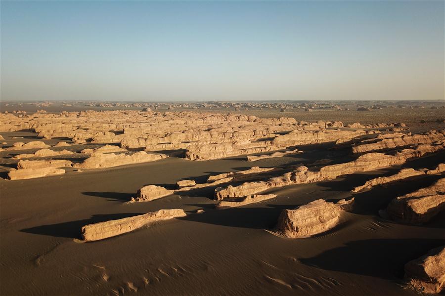 CHINA-GANSU-DUNHUANG-YARDANG GEOPARK (CN)