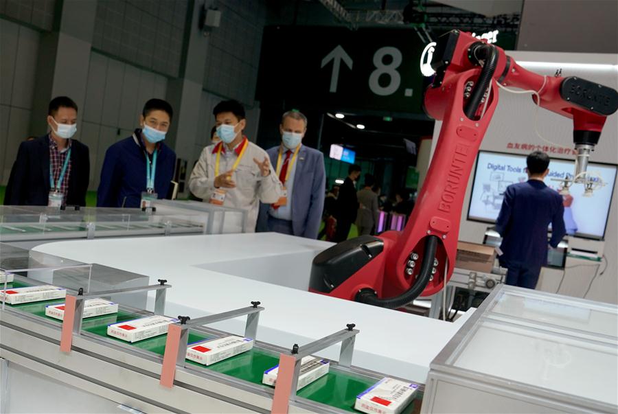 CHINA-SHANGHAI-CIIE-MEDICAL EQUIPMENT AND HEALTHCARE PRODUCTS EXHIBITION AREA (CN)