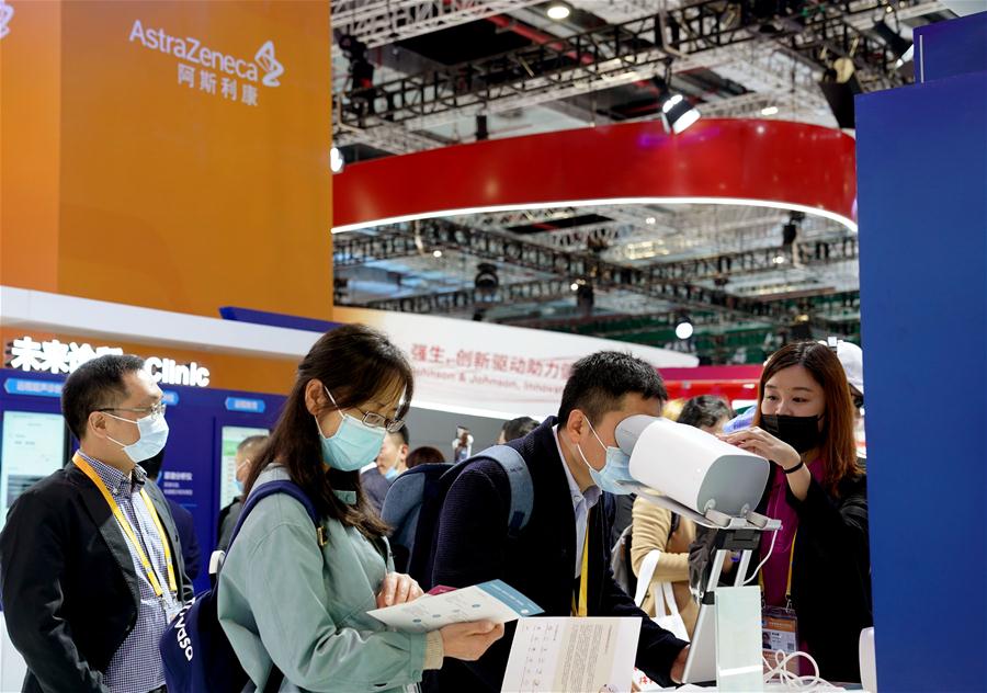 CHINA-SHANGHAI-CIIE-MEDICAL EQUIPMENT AND HEALTHCARE PRODUCTS EXHIBITION AREA (CN)