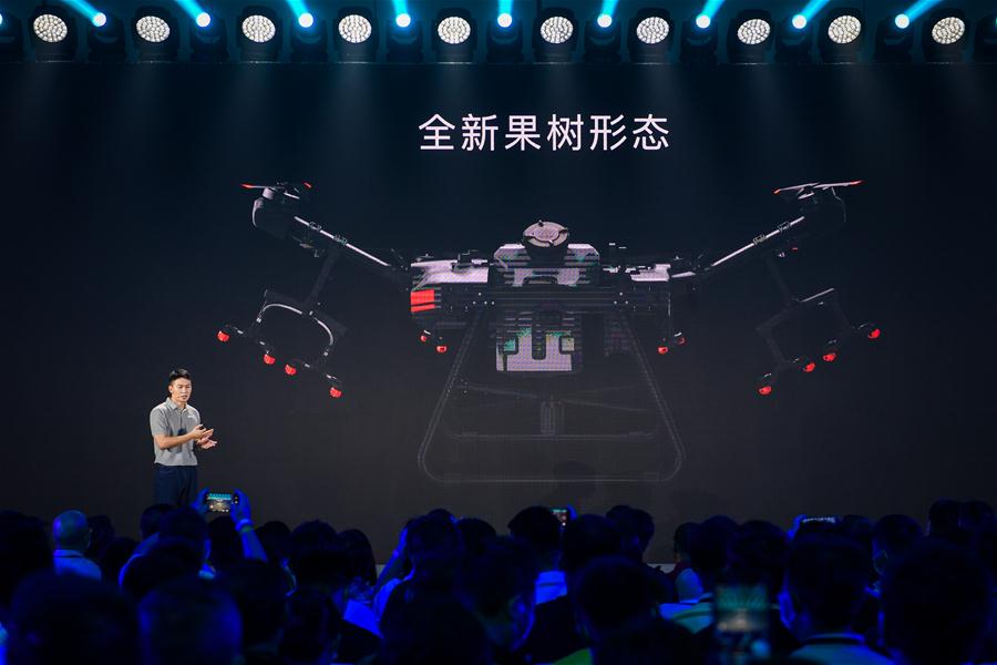 CHINA-GUANGDONG-SHENZHEN-DJI-CROP PROTECTION DRONES-PRODUCT LAUNCH (CN)