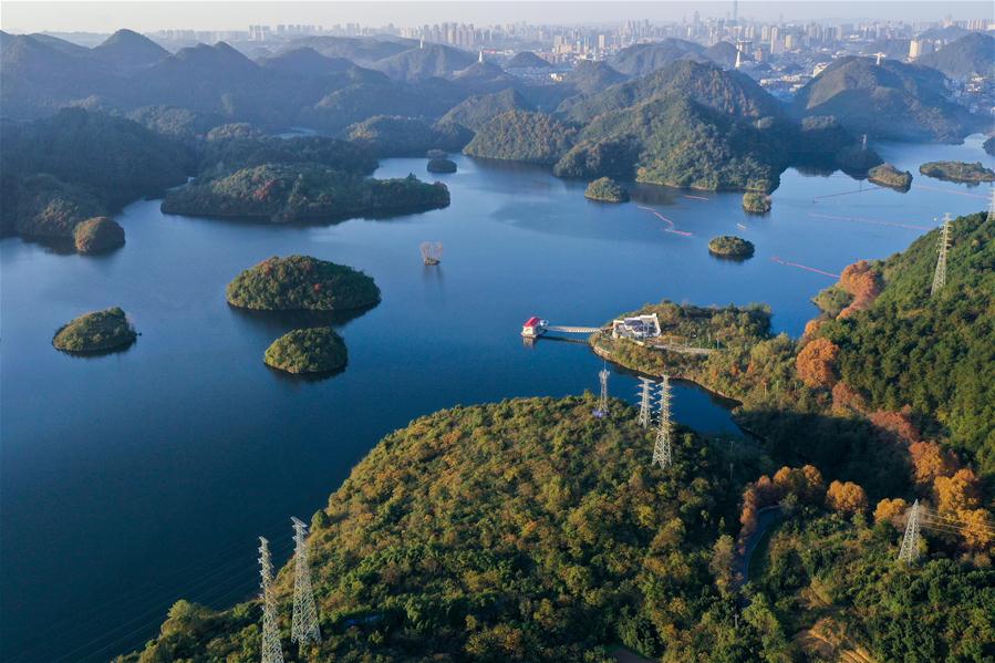 CHINA-GUIZHOU-AHA LAKE-WETLAND-LANDSCAPE (CN)